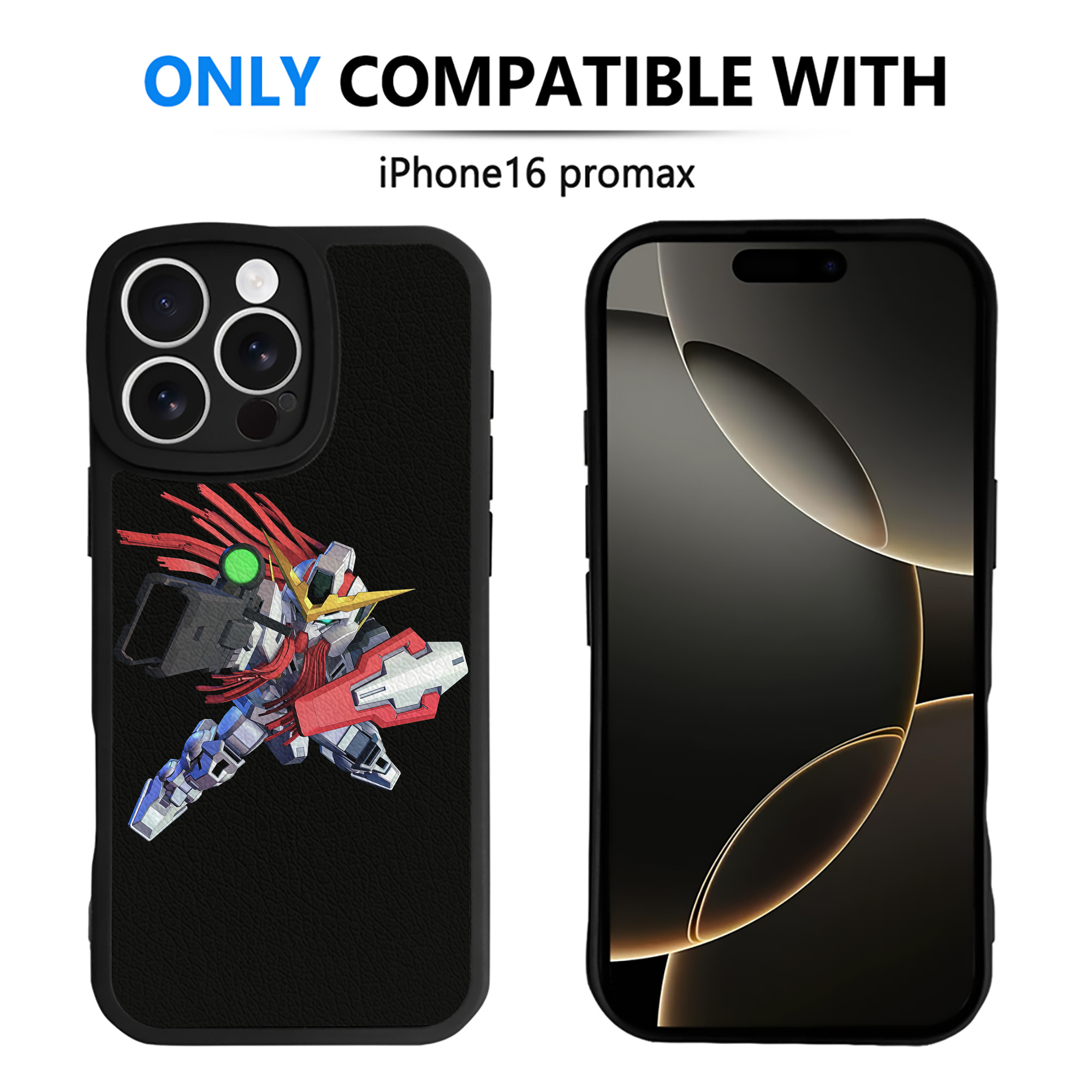 （画像用） 機動戦士ガンダム Mobile Suit Gundam 【iPhone 16シリーズ対応】シリコンスマホケース（レザー調） 材質：シリコン